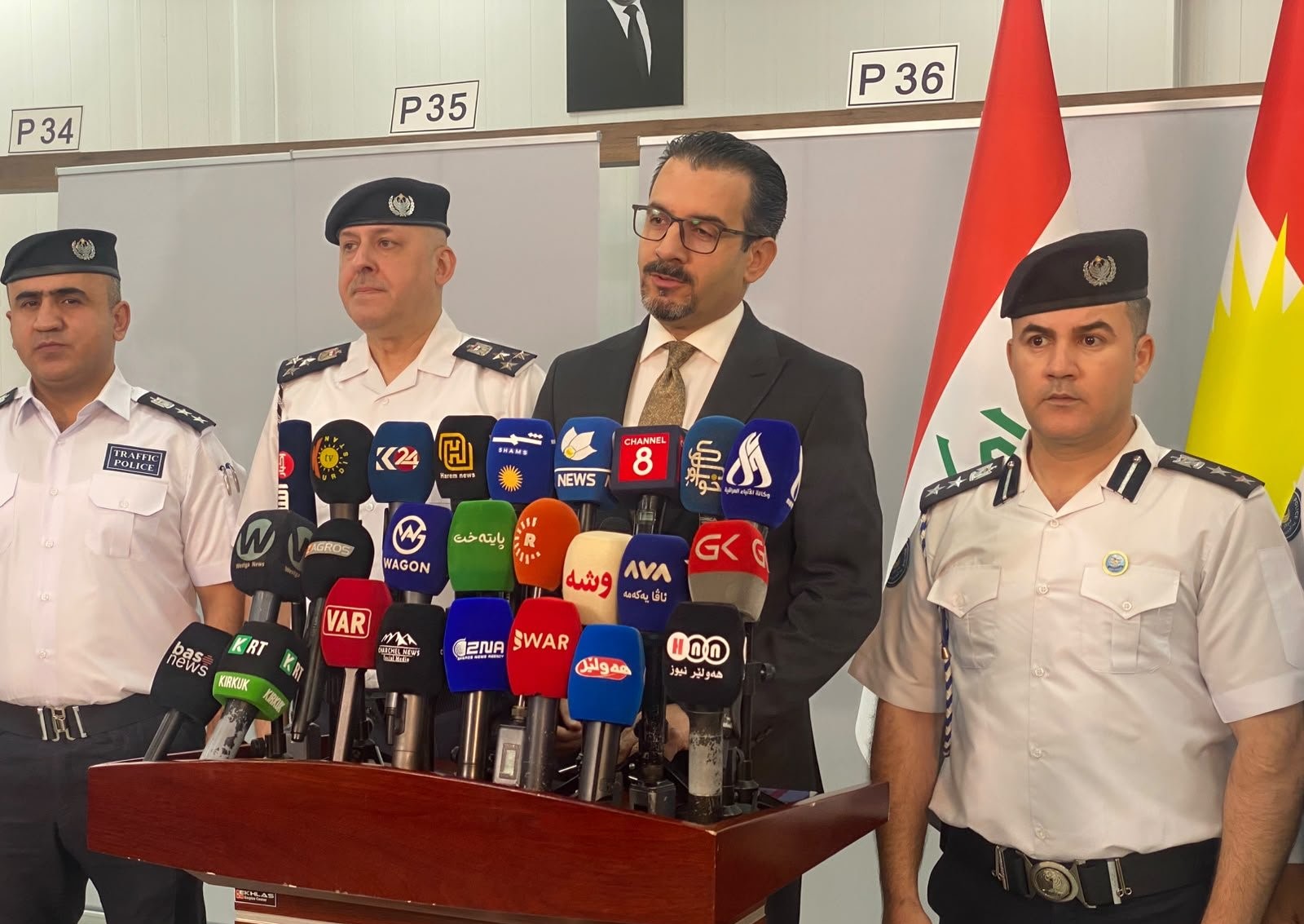 توحيد المخالفات المرورية في جميع أنحاء العراق.. داخلية كردستان: الغرامات ستشمل جميع الأرقام بلا استثناء