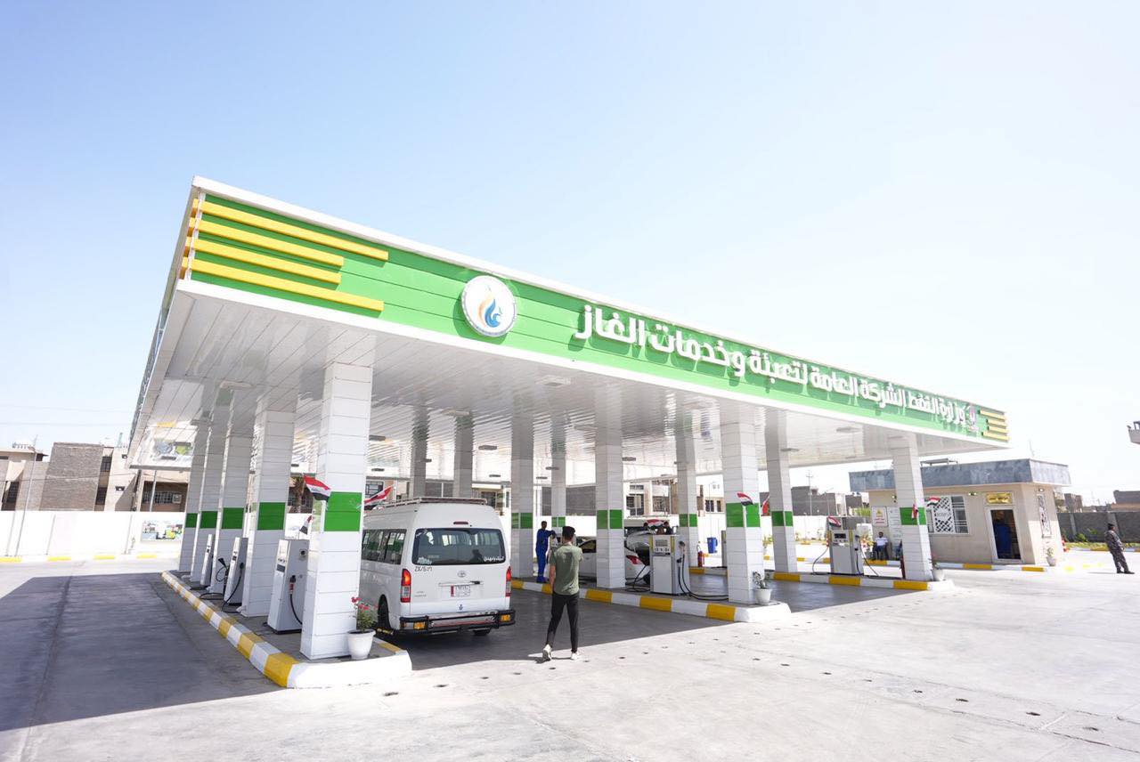 ارتفاع عدد المركبات المزودة بمنظومات الغاز في العراق إلى نحو 100 ألف سيارة