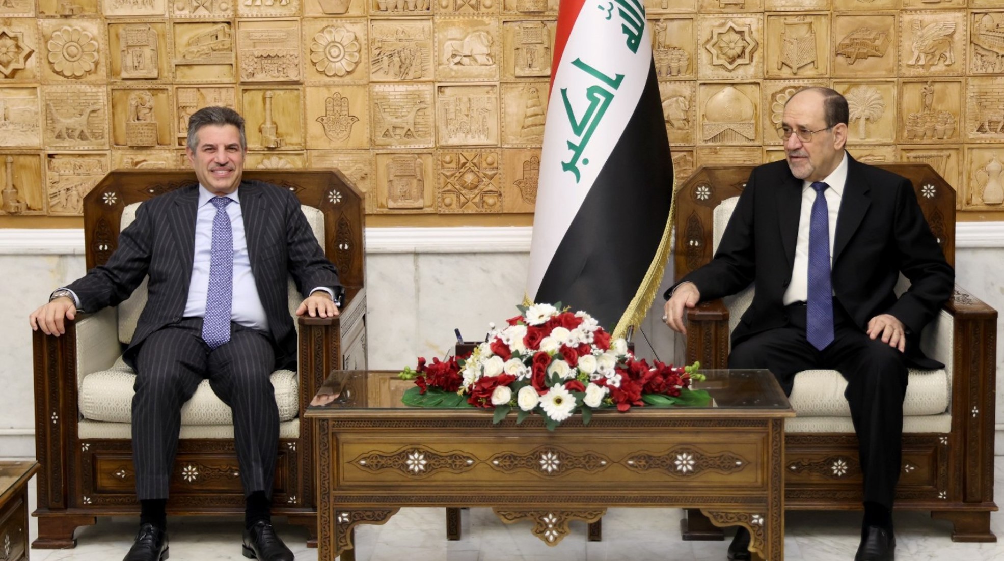 المالكي يلتقي القائم بالأعمال الأميركي ويؤكد: سنعرض خطة ومهلة جديدة لحصر السلاح في 30 أيلول