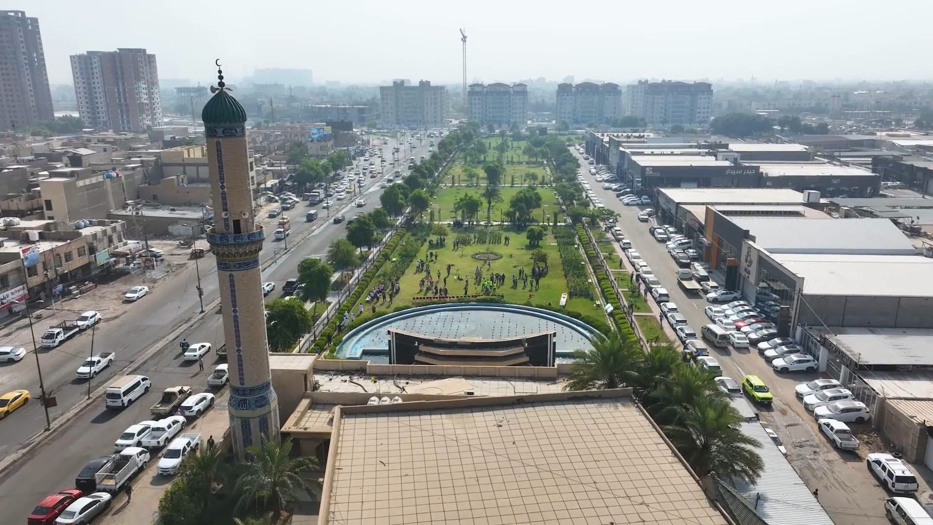 حملة خريفية.. أمانة بغداد تطلق حملة التشجير الكبرى بزراعة 190 ألف شجرة
