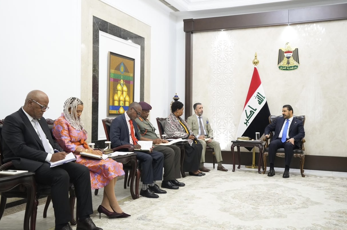 رسالة من رئيس جنوب أفريقيا إلى رئيس الوزراء العراقي تؤكد عمق العلاقات الثنائية بين البلدين