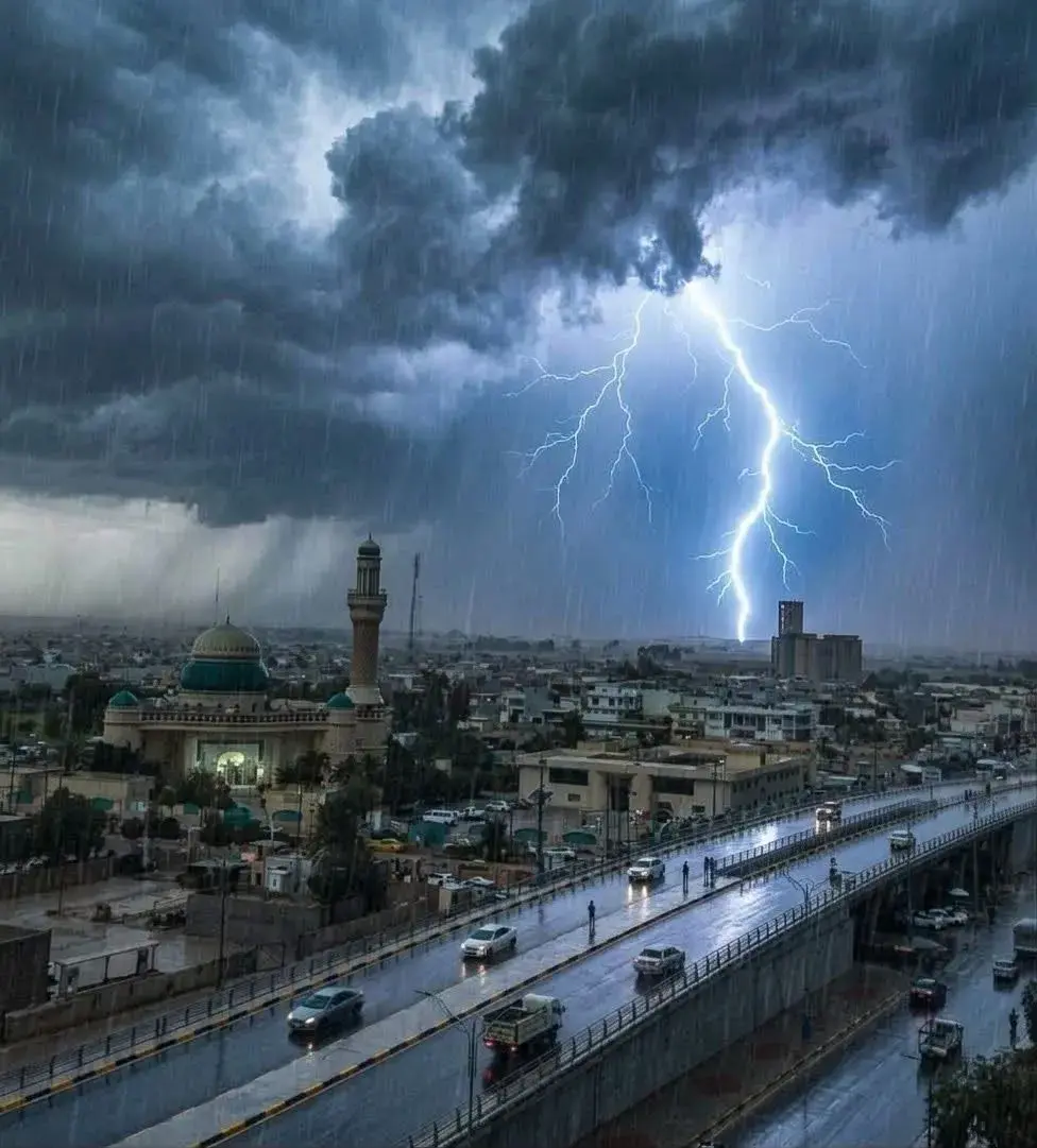 3 وفيات وإصابة جراء صواعق رعدية ضربت 3 محافظات عراقية