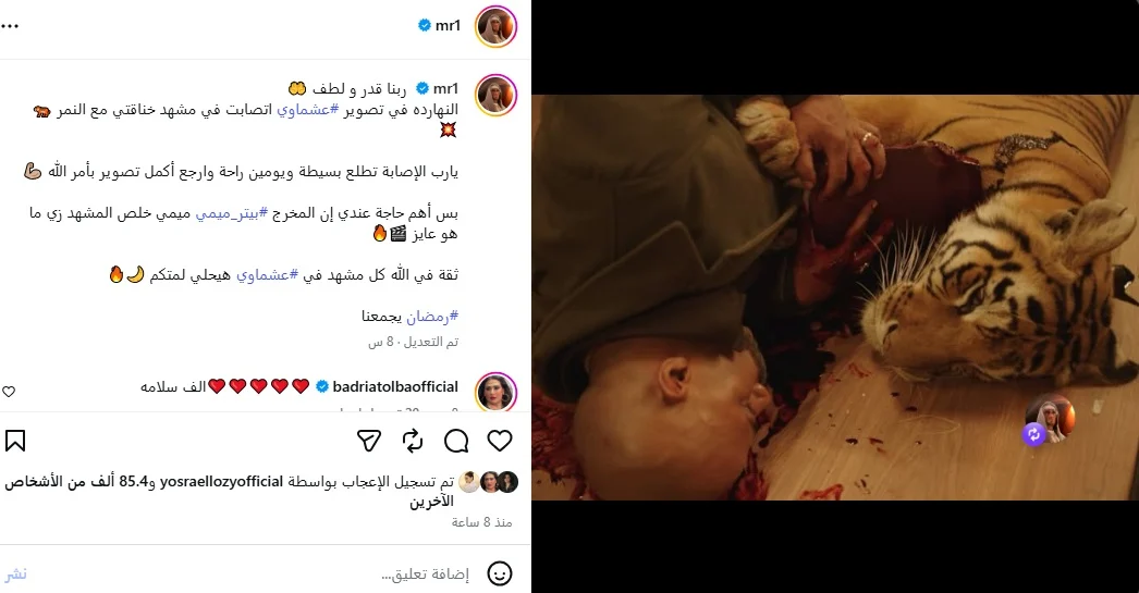 محمد رمضان يكشف نجاته من الموت بعد هجوم نمر عليه